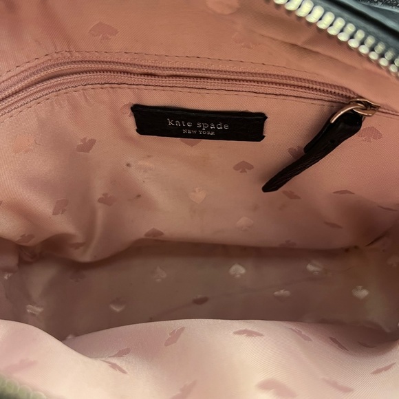 Kate Spade Hayes Street ARLA Black Pebbled Leather Camera Crossbody Bag EUC - Picture 9 of 9